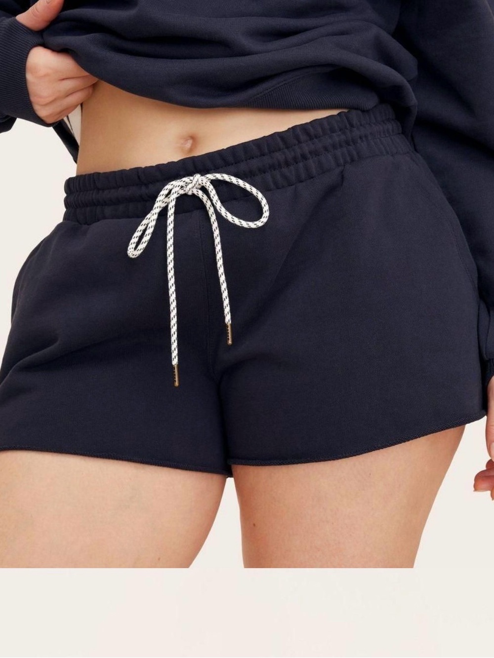 Parke x Target - Mid-Rise pull on sweat shorts